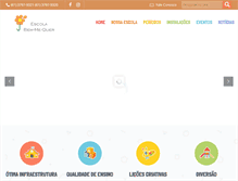 Tablet Screenshot of escolabemmequer.com.br